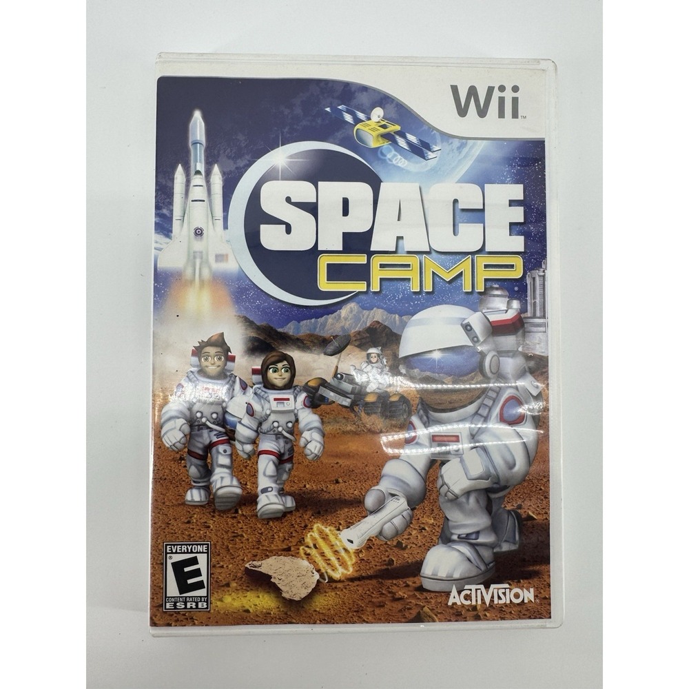 Space‎ Camp Nintendo Wii Activision With Manual CIB